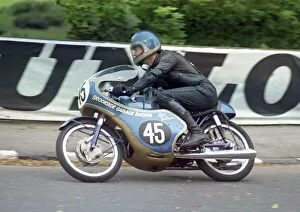 Images Dated 20th February 2021: Bill Tomlinson (Honda) 1971 Ultra Lightweight TT
