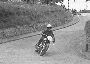Images Dated 14th March 2022: Tommy Cookson (Norton) 1950 Junior Clubman TT