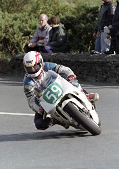Images Dated 30th November 2019: Tommy Diver (Yamaha) 1994 Newcomers Manx Grand Prix