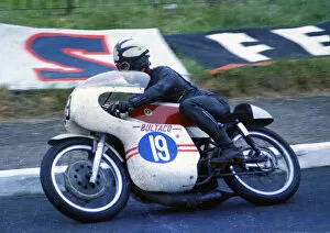 Images Dated 3rd July 2018: Tommy Robb (Bultaco) 1968 Junior TT