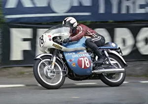 Images Dated 24th July 2020: Tommy Robb (Honda) 1973 Production TT