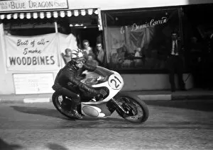 Images Dated 30th October 2016: Tommy Robb (NSU) 1958 Lightweight TT