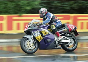 Images Dated 17th May 2021: Toni Rechberger (Suzuki) 2000 Production TT