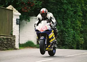 Images Dated 11th August 2018: Toni Rechberger (Suzuki) 2004 Production 1000 TT