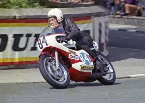 Images Dated 8th October 2020: Tony Anderson (Yamaha) 1974 Junior TT