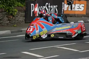 Tony Baker & Fiona Baker-Milligan (Baker Suzuki) 2010 Sidecar A TT
