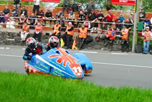 Tony Baker & Fiona Baker-Milligan (Suzuki) 2013 Sidecar TT
