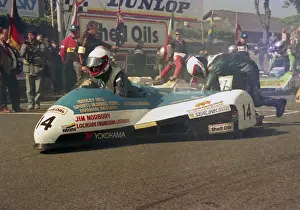 Tony Baker & John Hennigan (Yamaha) 1987 Sidecar TT