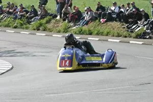 Images Dated 4th June 2007: Tony Elmer & Darren Marshall (Ireson Yamaha) 2007 Sidecar TT