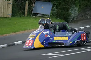 Tony Elmer & Darren Marshall (Ireson Yamaha) 2005 Sidecar TT