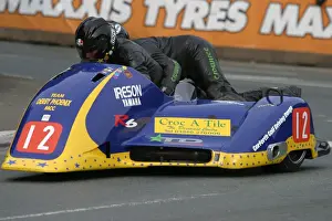 Tony Elmer & Darren Marshall (Ireson Yamaha) 2010 Sidecar A TT