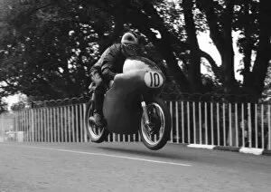Images Dated 31st December 2018: Tony Fisher (Norton) 1962 Senior Manx Grand Prix