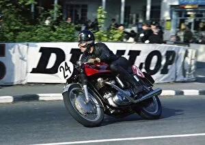 Images Dated 3rd August 2016: Tony Godfrey (Dunstall Dominator) 1967 Production 750cc TT