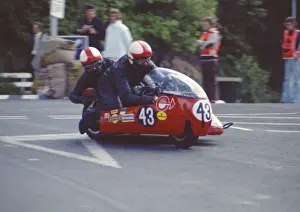 Tony Greening & Roger Parker (BSA) 1974 Sidecar 500 TT