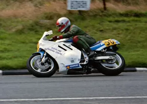 Tony Grey (Suzuki) 1990 Senior Manx Grand Prix