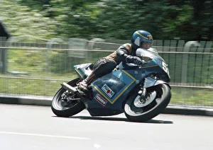 Images Dated 20th March 2020: Tony Hudziak (Yamaha) 1987 Formula Two TT