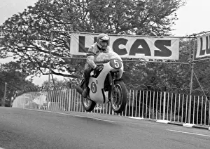 Tony Jefferies on Slippery Sam (Triumph) 1973 Production TT