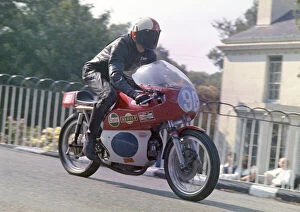 Images Dated 22nd August 2022: Tony Jones (Aermacchi) 1972 Junior Manx Grand Prix