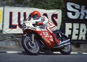 Images Dated 3rd June 2018: Tony McGurk (Honda) 1974 Production TT