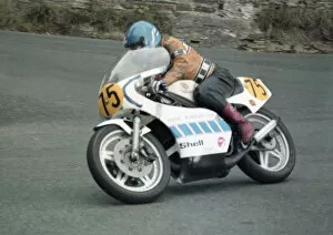 Images Dated 23rd July 2020: Tony Mellish (Spondon Yamaha) 1986 Senior Manx Grand Prix