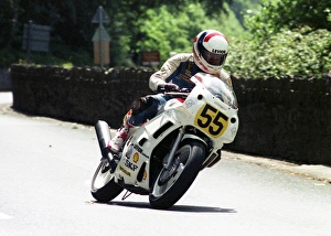 Images Dated 11th January 2018: Tony Rechberger (Yamaha) 1990 Supersport 600 TT