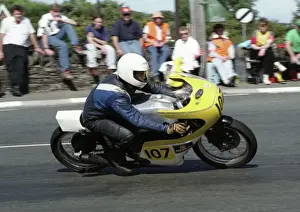 Tony Russell Prints: Tony Russell (Triumph) 1993 Senior Classic Manx Grand Prix