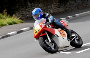 Tony Russell Prints: Tony Russell (Yamaha) 2011 Junior Post Classic Classic Manx Grand Prix