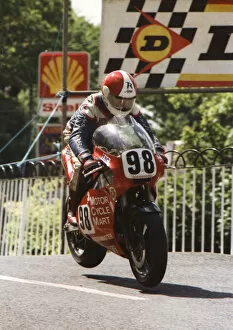 Images Dated 10th September 2019: Tony Rutter (Ducati) 1989 Formula One TT