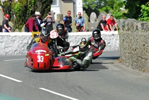 Tony Sawyer & Ginny Bourne (Honda) 2016 Pre TT Classic