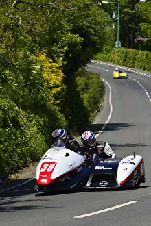 Images Dated 31st October 2020: Tony Thirkell & Dean Kilkenny (MR Equipe Honda) 2015 Sidecar TT
