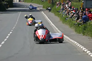 Tony Thirkell & Roy King (Honda) 2005 Sidecar TT