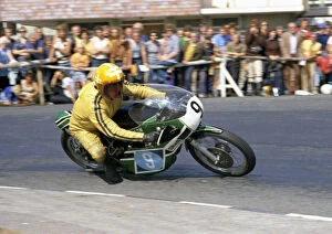 Images Dated 23rd October 2020: Tony Tremble (Saxon Yamaha) 1975 Junior Manx Grand Prix