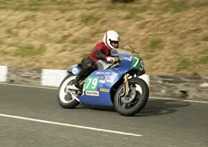 Images Dated 27th July 2021: Tony Tuttle (EMC) 1986 Lightweight Manx Grand Prix