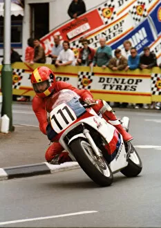 Images Dated 6th December 2018: Torbjorn Bastiensen (Honda) 1989 Formula One TT