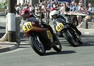 1993 Senior Classic Manx Grand Prix Prints: Trevor Beharrell (Matchless) & Wally Dawson (Norton) 1993 Senior Classic Manx Grand Prix