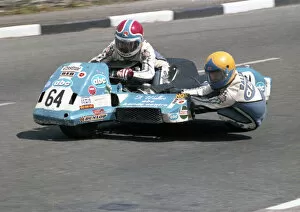 Images Dated 4th January 2020: Trevor Brandreth & Fred Walker (BAC (S) 1979 Sidecar TT