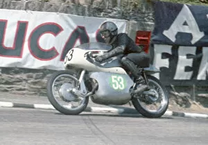Images Dated 7th February 2022: Trevor Burgess (Greeves) 1967 Lightweight TT