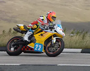 2011 Junior Manx Grand Prix Prints: Trevor Ferguson (Triumph) 2011 Junior Manx Grand Prix