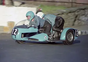 Konig Prints: Trevor Ireson & Bill Boldison (Konig) 1976 500 Sidecar TT