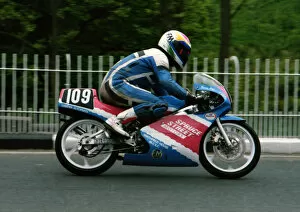 Images Dated 24th January 2019: Trevor Keys (Honda) 1991 Ultra Lightweight TT