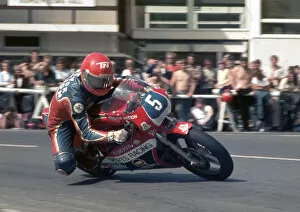 Images Dated 31st May 2020: Trevor Nation (Ducati Cagiva) 1984 Formula Two TT
