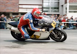 Images Dated 11th July 2019: Trevor Nation (Suzuki) 1984 Senior TT