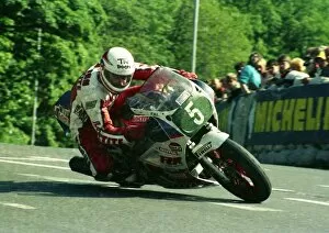 Images Dated 16th August 2016: Trevor Nation (Yamaha) 1987 Production B TT