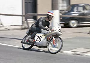 Images Dated 11th January 2021: Trevor Payne (Honda) 1968 50cc TT