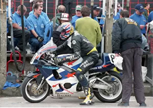 Images Dated 17th May 2021: Trevor Stokes (Suzuki) 2000 Formula One TT