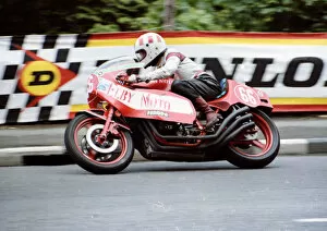 Images Dated 22nd August 2019: Trevor Wise (Elby-Benelli) 1981 Formula One TT