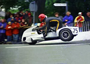Images Dated 27th June 2021: Trevor Youens & Kenny Harmer (Fiat) 1977 Sidecar TT