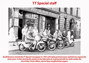 Images Dated 2nd October 2019: TT Special staff
