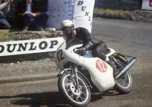 The TT100 tyre namer: Malcolm Uphill (Triumph) 1969 Production TT