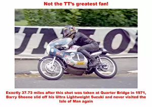 Images Dated 5th October 2019: Not the TTs greatest fan